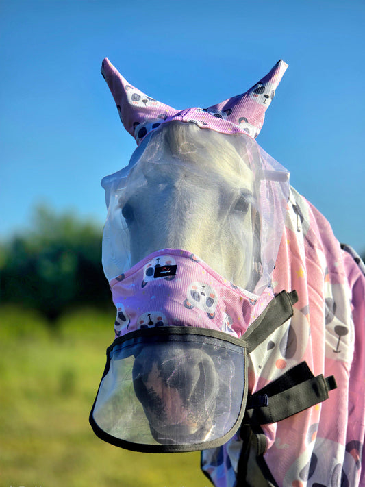 Maska Przeciw Owadom Pink Panda Savio Equestrian