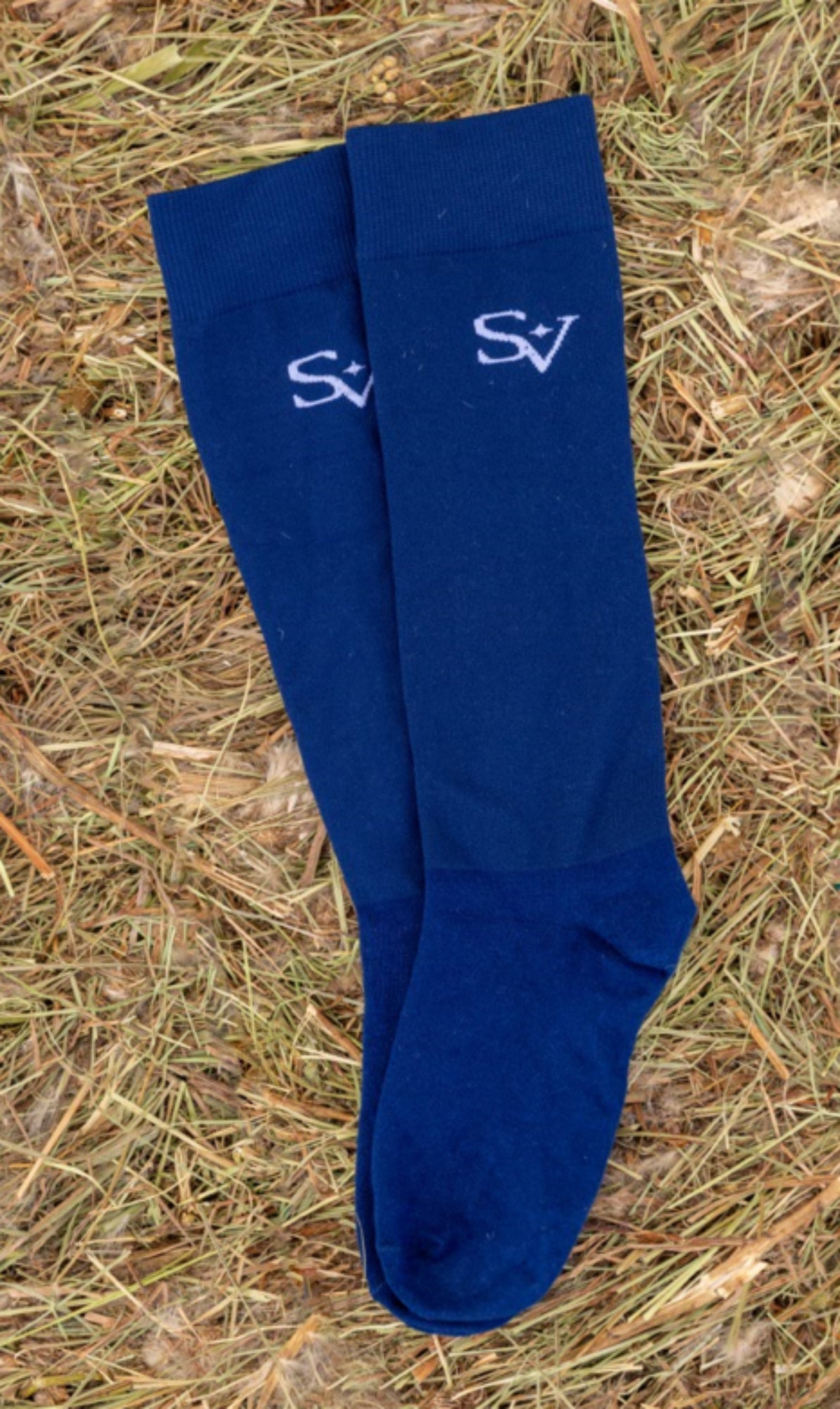 Podkolanówki Jeździeckie Dark Navy Savio Equestrian
