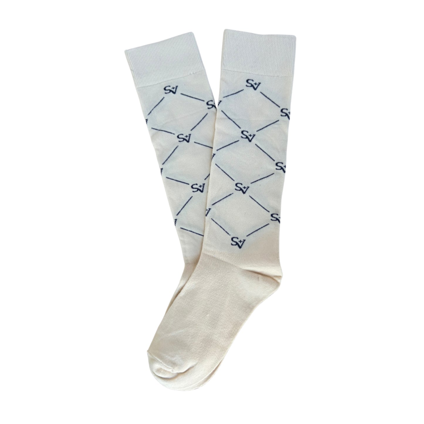 Podkolanówki Jeździeckie Elegance Beige Savio Equestrian