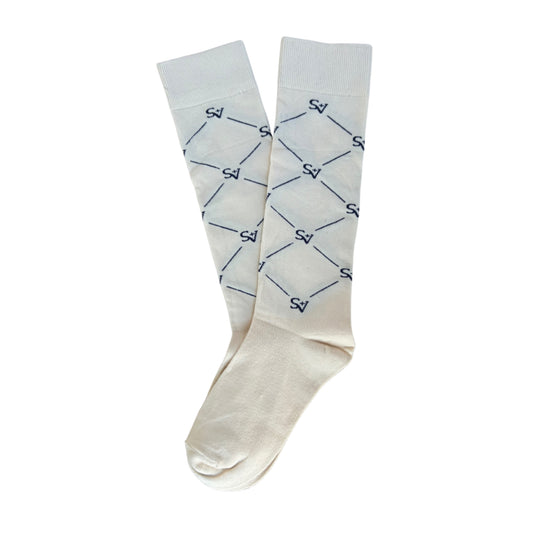 Podkolanówki Jeździeckie Elegance Beige Savio Equestrian