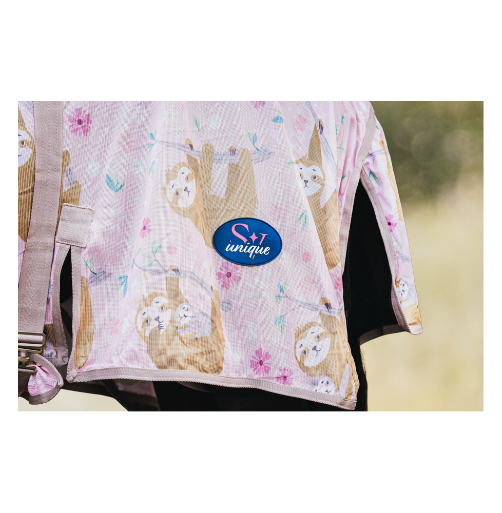 Derka Siatkowa z Kapturem Pink Sloth Savio Equestrian