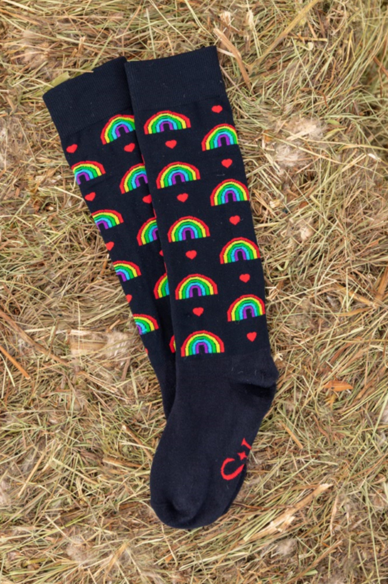 Podkolanówki Jeździeckie Rainbow Savio Equestrian