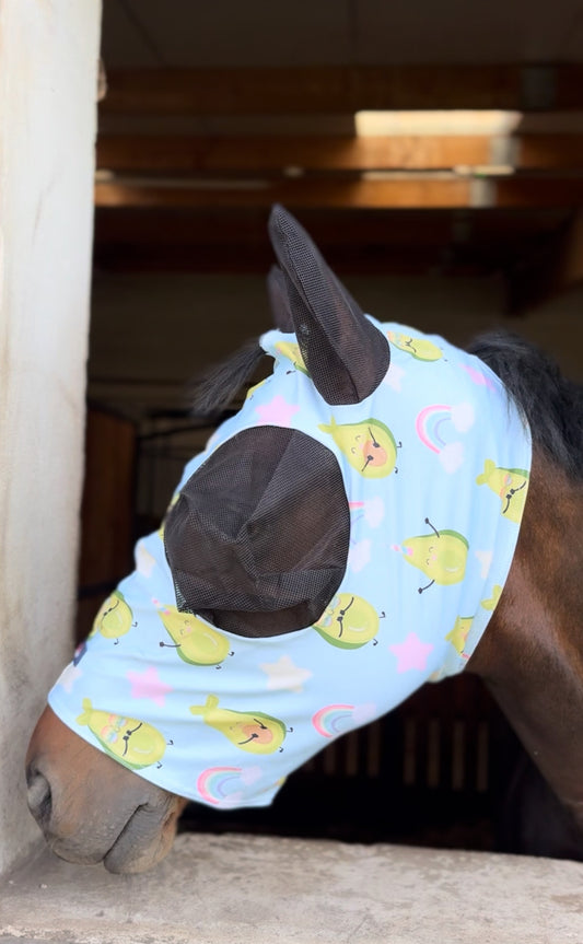 Maska Lycra Rainbow Avocado Savio Equestrian