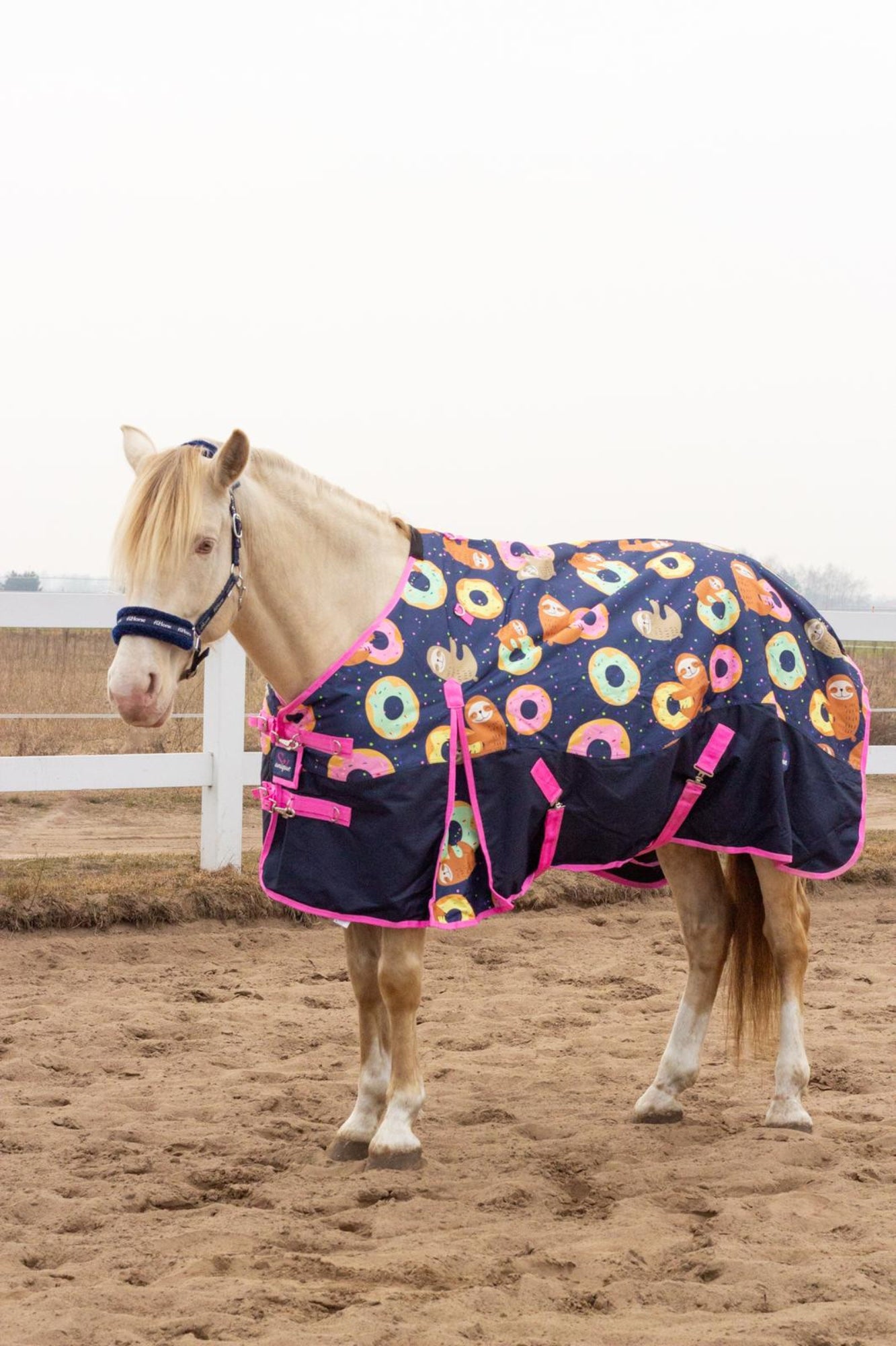 Turnout Rug 150 g  Donuts Sloths Savio Equestrian