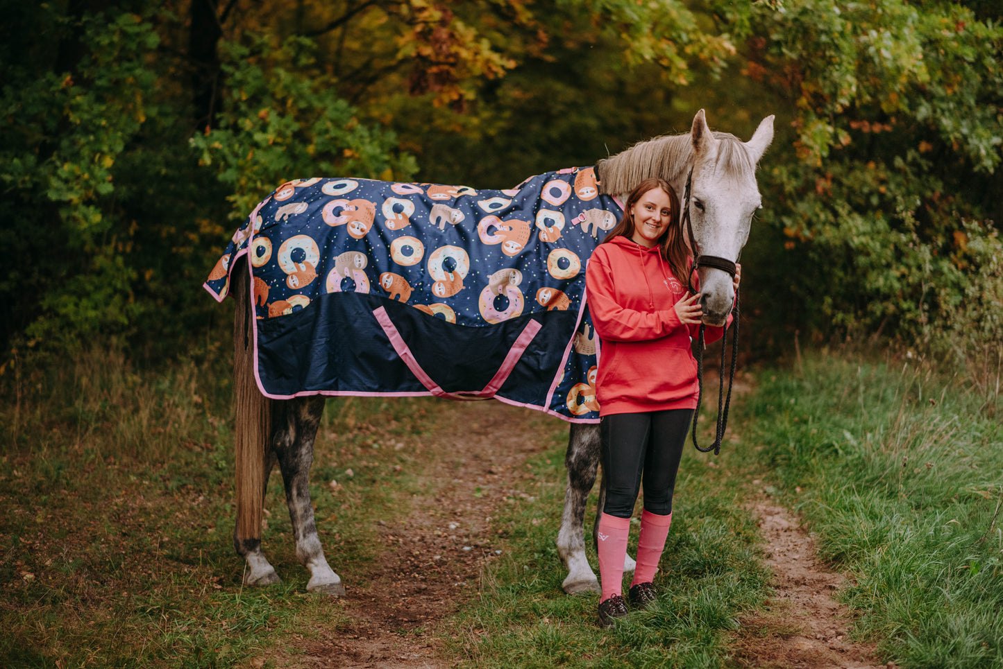 Turnout Rug 150 g  Donuts Sloths Savio Equestrian