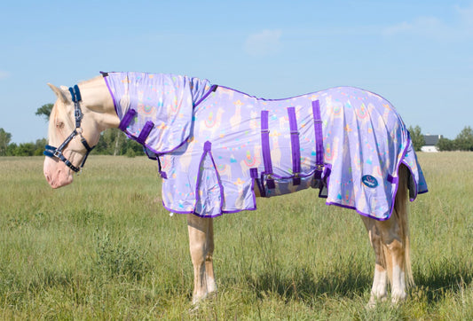 Derka Siatkowa z Kapturem Purple Llama Savio Equestrian