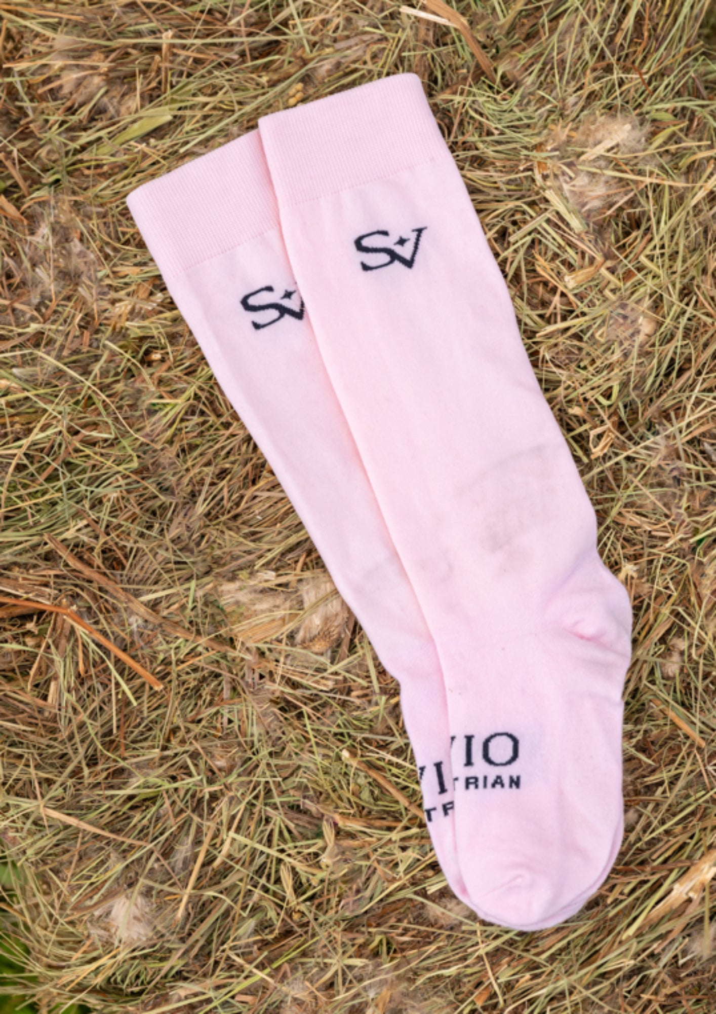 Podkolanówki Jeździeckie Powder Pink Savio Equestrian