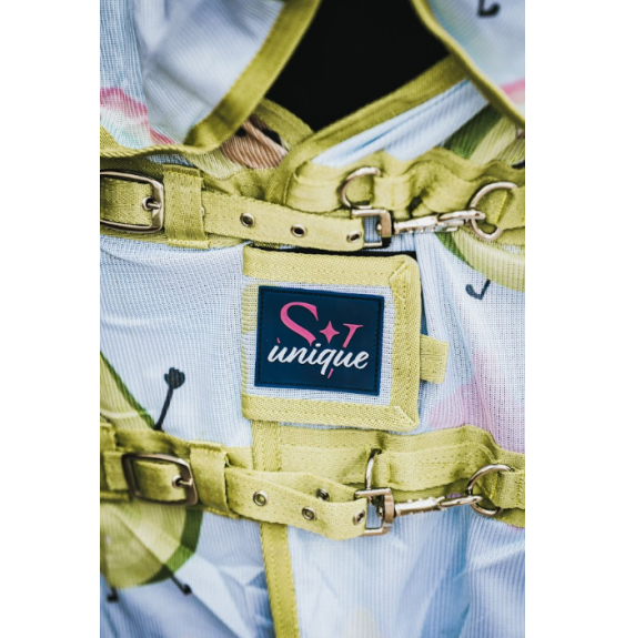 Derka Siatkowa z Kapturem Rainbow Avocado Savio Equestrian