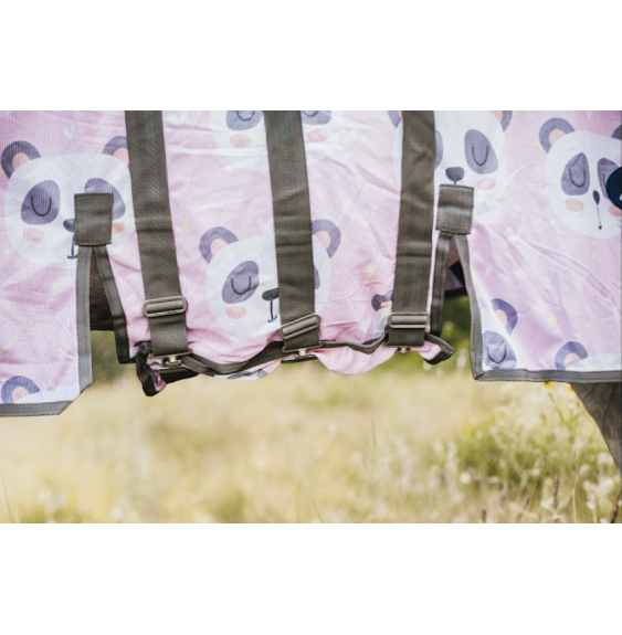 Derka Siatkowa z Kapturem Pink Panda Savio Equestrian