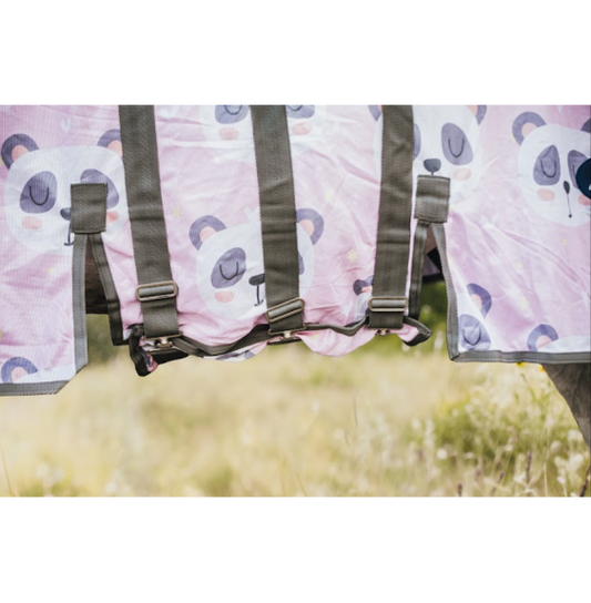 Derka Siatkowa z Kapturem Pink Panda Savio Equestrian