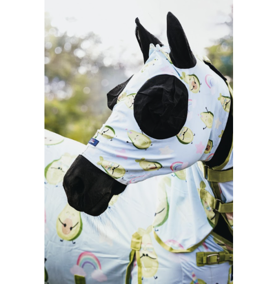 Maska Lycra Rainbow Avocado Savio Equestrian