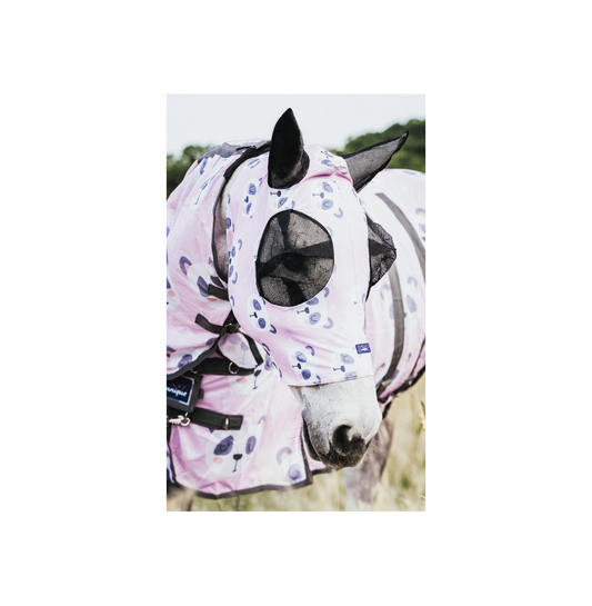 Maska Lycra Pink Panda Savio Equestrian