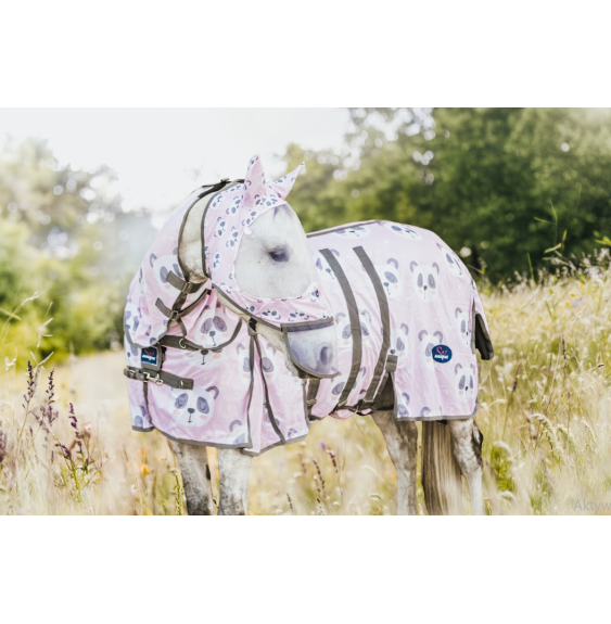 Derka Siatkowa z Kapturem Pink Panda Savio Equestrian