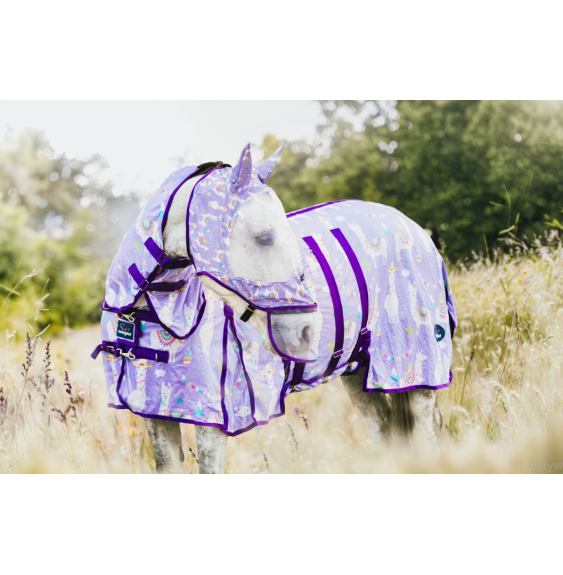 Derka Siatkowa z Kapturem Purple Llama Savio Equestrian