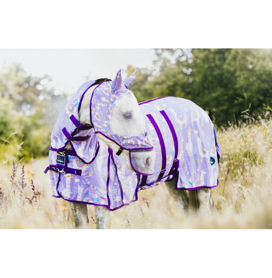Derka Siatkowa z Kapturem Purple Llama Savio Equestrian